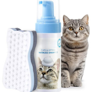 CAT SHAMPOO AND SCRUBBER
